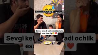 SEVGI KELADI VA KETADI OCHLIK ESA ABADIY😅❤️funny 1mn comedyvideos love instagram 1000hp funny [upl. by Laehcym13]