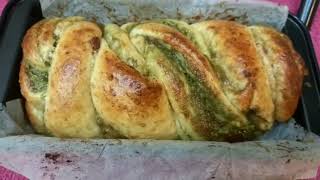 HOW TO MAKE THE BEST STRAWBERRY AND PISTACHIO BABKA BREAD 🥖EGGLESS EASY RECIPE [upl. by Anelem]