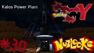 The Kalos Power Plant Mega Lucario VS Team Flare Pokémon Y Nuzlocke 30 [upl. by Narbig]