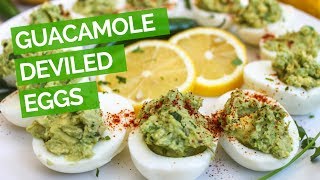 Guacamole Deviled Egg Recipe [upl. by Vange]