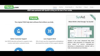 Hesk desk support ticket free system [upl. by Lamonica]