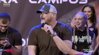 Triller Triad Combat Press Conference Highlights  Frank Mir vs Kubrat Pulev Mike Perry More [upl. by Anilef]