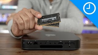 How to UPGRADE RAM in the 2018 Mac mini amp save [upl. by Anifad]