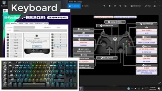 PES  Change Keyboard and Gamepad setting  How to Play PES with Keyboard and Gamepad [upl. by Quigley]