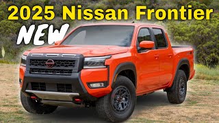 2025 Nissan Frontier Pickup Truck Revealed [upl. by Lewiss]