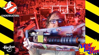 New Ghostbusters Toy Hasbro Ghostbusters Frozen Empire Zap and Blast Proton Blaster review [upl. by Elleinnod499]