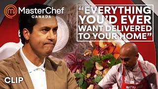 The Worst Takeaway Restaurant  MasterChef Canada  MasterChef World [upl. by Adian]