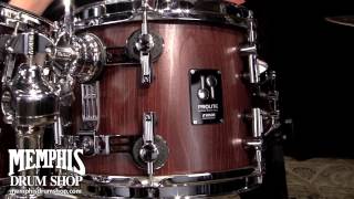 Sonor ProLite Studio 1 Drum Set 20101214  Nussbaum Satin Gloss Stain  Play by Adam Nussbaum [upl. by Kehsihba]