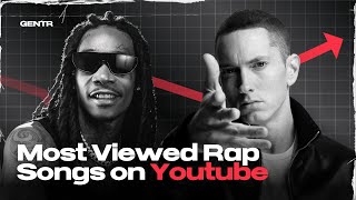 TOP 100 MOST VIEWED RAP SONGS ON YOUTUBE [upl. by Yorgo598]