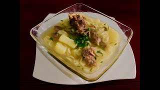 Sopa ecuatoriana de carne de res con fideos 🇪🇨🇪🇨🇪🇨 [upl. by Ihcalam]