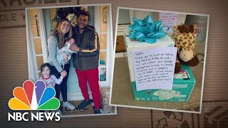 UPS Driver Delivers Touching Tribute To New Mom [upl. by Ydderf]