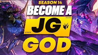 5 Steps To Become A JUNGLE DIFF GOD In Season 14 [upl. by Inod]