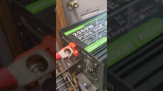 What Happens if You Connect a Battery to an Inverter without precharging the Capacitors [upl. by Aleyam]