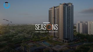 Keystone Seasons  3 amp 4 BHK Luxury Apartment in Sector 77 Gurugram  Walkthrough  01169343714 [upl. by Ibmat]