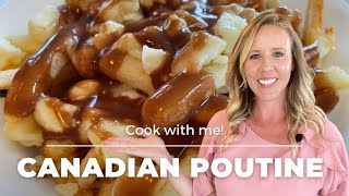 COPYCAT How to Make Costco Style POUTINE  Using Home Air Fryer [upl. by Schram217]