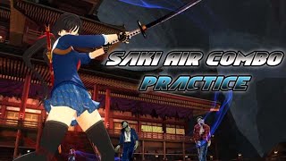 OneeChanbara Origin  Saki Air Juggle Practice [upl. by Ramedlaw262]