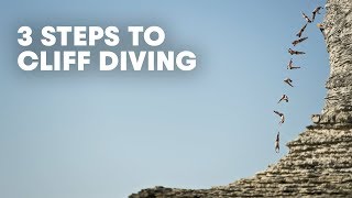 3 Steps of a Cliff Dive  Orlando Duque Colombia 2012 [upl. by Itram]