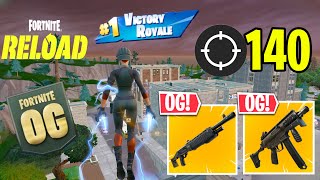 140 Elimination Squads quotRanked RELOADquot Gameplay Wins Fortnite PS5 Controller On PC [upl. by Eissirc720]