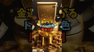 金運が上がるトイレの色風水3選 スピリチュアル サイン 金運 トイレ 風水 shorts [upl. by Rosita]