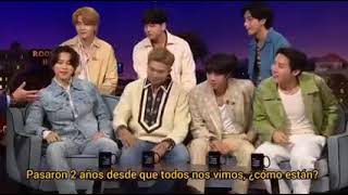 James Corden le pide disculpas a BTS entrevista subtitulada a español [upl. by Idner]