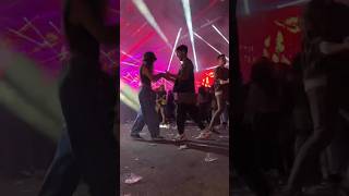 The Reaction of the People in the Back😲 shuffledance rave festival [upl. by Telfer429]