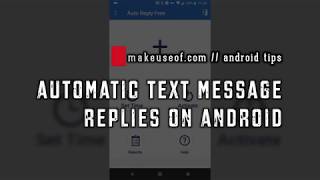 How to Send Automatic Replies to Text Messages on Android [upl. by Nilyram17]