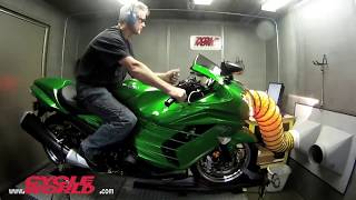 Dyno Run 2012 Kawasaki Ninja ZX14R [upl. by Omsare]