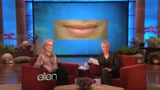 Meryl Streep Kisses and Tells The Ellen show [upl. by Hnib]