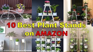 10 Amazing Planter Stands Must BUY For a Balcony  Terrace Garden  Planter Stand for Indoor Plants [upl. by Ecirp]