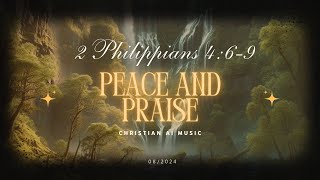 Peace and Praise  Latest worship song  Gods Promises with Lyrics 2 Philippians 469 Praise [upl. by Bernette309]