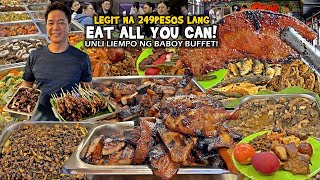 249Pesos quotLEGIT UNLI LIEMPO ng BABOY BUFFETquot 35 na PUTAHE EAT ALL YOU CAN Lahat [upl. by Lancaster]