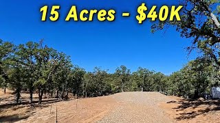 Acreage For Sale In California  Owner Carry Build Views [upl. by Cadal]