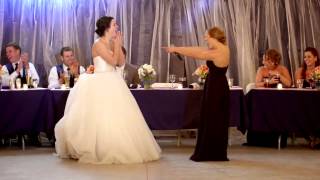 Maid of Honor Raps to Fresh Prince of Bel Air Theme Song [upl. by Amles]