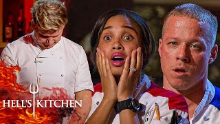 Will Chef Ramsay Send Two Chefs Packing  Hells Kitchen [upl. by Ahsim]