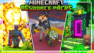 18 Best Minecraft 121 ResourceTexture Packs︱121  116︱Optifine amp IrisSodium [upl. by Dekeles]