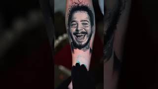 Check out postmalone tattoo by artist mirkoponti tattooartist tattooer inked ink [upl. by Knah665]