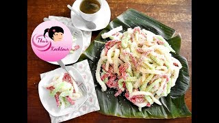 Steamed cassava cake gedämpfte Maniokwurzel Kuchen Bánh tầm khoai mì [upl. by Nwahsel]