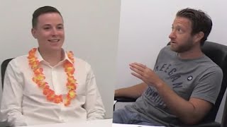 Dave Portnoy Interviews Potential Barstool HQ Interns [upl. by Nivag822]