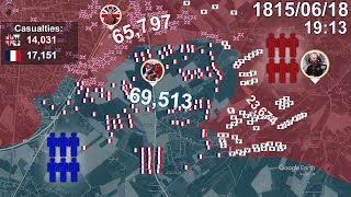 Battle of Waterloo using Google Earth [upl. by Garbers121]