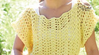 How to Easily Crochet A Top [upl. by Toblat]