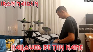 Iron Maiden  Hallowed Be Thy Name  Drums Only [upl. by Regni]