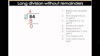 Long Division with No Remainders  Easy Math Division Lesson 5th amp 6th Grade Math [upl. by Atikram]