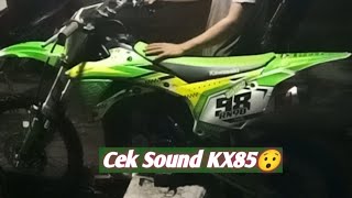 Cek Sound Bore Up 95 CC Kawasaki KX85 kawasaki tranding video [upl. by Eiltan758]