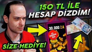 150 TL İLE ZULA HESAP DİZME  SİZE HEDİYE EDİYORUM  ZULA 2024 [upl. by Jecho]