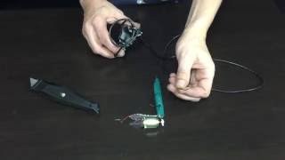 DIY How to make a tattoo machine  By eastblock [upl. by Ailito]