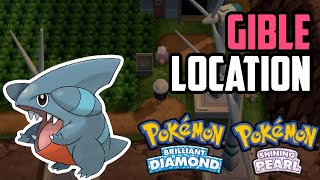 How to Catch Gible  Pokémon Brilliant Diamond amp Shining Pearl [upl. by Llennhoj]