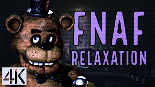 Relaxing FNAF Ambience With Night Progression 4k UHD • For Anxiety Insomnia amp Deep Focus [upl. by Ahsilet824]