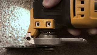 DEWALT MultiMaterial Oscillating Tool Its not one tool its all of them [upl. by Rehotsirhc]