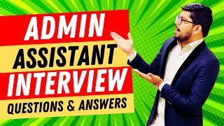 Admin Assistant Job Interview Questions and Answers  Administrative Assistant Job Interview [upl. by Thury676]