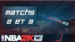 NBA 2K13  Mon Joueur  2 matchs 126 [upl. by Leighland764]